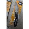 Image 3 : Caterpillar CAT 91-C90CP Hi-Tech Liner Lock Folding Knife with Serrated Stainless Blade, 3 Pieces