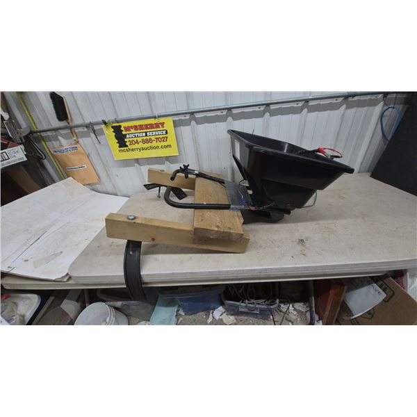 Red Rock ATV/UTV Mounted Electric Seed/Grass Broadcast Spreader