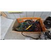 Image 4 : Box of Assorted Electrical Wiring, Harnesses, LED Light Bar, Connectors, Extension Cords