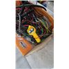 Image 6 : Box of Assorted Electrical Wiring, Harnesses, LED Light Bar, Connectors, Extension Cords