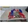 Image 1 : Assorted Hardware Lot: Rock-On Fasteners, Screws, Nuts, Bolts, Washers, Anchors
