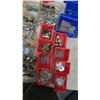 Image 2 : Assorted Hardware Lot: Rock-On Fasteners, Screws, Nuts, Bolts, Washers, Anchors