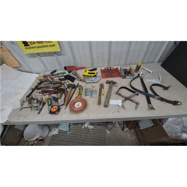 Stanley TR150HL Heavy Duty Staple Gun, Screwdrivers, Hammer, Socket Set, Tape Measures