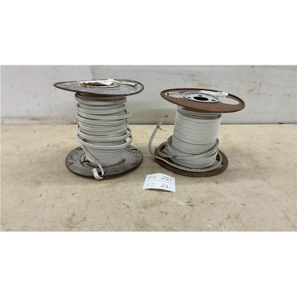 Two Partial Spools 14/2 Electrical Wire