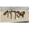 Image 1 : 3 Load Binders and Heavy-Duty Chain with Hooks