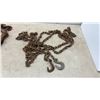 Image 4 : 3 Load Binders and Heavy-Duty Chain with Hooks