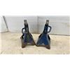 Image 5 : Wilmar W41022 6,000 Pound Jack Stands and Auto Drive 3-Ton Axle Stands, 11” to 16 3/4” Lift