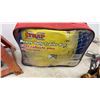 Image 3 : Automotive Lot: Jack Stands, Chains, Lever Hoist, STRAP Heavy Duty Trailer Net 52” × 70”