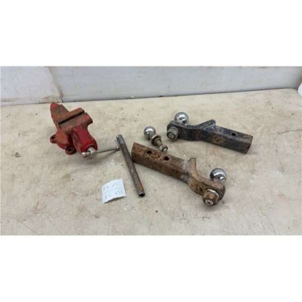 Red Bench Vise, Receiver Hitches, Mounts, Hitch Balls