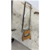 Image 6 : Tool Lot: Bolt Cutters, Hay Hook, Hacksaw, Billhook, Axe