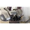 Image 3 : Adams Golf Cart Bag with TaylorMade 200 Steel Woods, R7 Series, Rescue Mid Hybrids, Irons