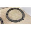 Image 2 : Three Coils of Galvanized Multi-Strand Steel Wire Rope Cable with Wire Rope Clip