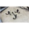 Image 5 : Assortment of Decorative Black Metal Infinity Loop and Utilitarian Shelf Brackets