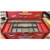 Image 5 : Red Metal Multi-Drawer Tool Chest with Hinged Lid, 14 × 26 × 12”