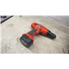 Image 4 : Black and Decker Fire Storm 12V Cordless Drill, Charger, Battery, 1 Latch Broken on Case