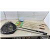 Image 1 : Fishing Landing Net, Rod, Coghlan's Camp Forks