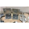 Image 2 : Assorted Metal Brackets and Connectors, Incl, Simpson Strong-Tie FZ 270 Joist Hangers