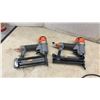 Image 2 : Two HDX 18 Gauge 2” Brad Nailer, HDX 18 Gauge 1 5/8” Stapler and DeWalt DW293 1/2” Impact Wrench