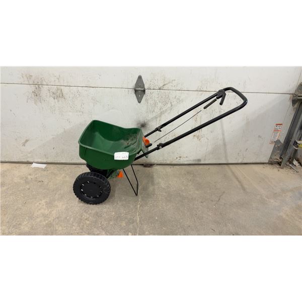 Scotts Turf Builder EdgeGuard Mini Push Broadcast Spreader