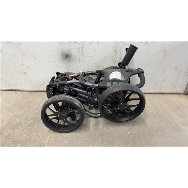 BuddyTek eXplorer 4-Wheel Foldable Electric Golf Trolley with Cup Holders