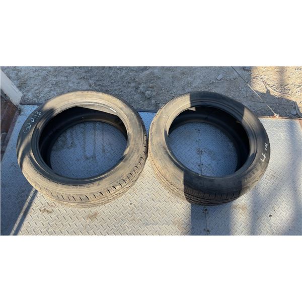 Two Firestone Destination 235/50R18 Tires