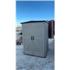 Image 2 : Rubbermaid Lifetime Outdoor 4-1/2x4-1/2x6ft Storage Shed (Complete with All Hardware)