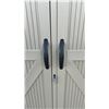 Image 3 : Rubbermaid Lifetime Outdoor 4-1/2x4-1/2x6ft Storage Shed (Complete with All Hardware)