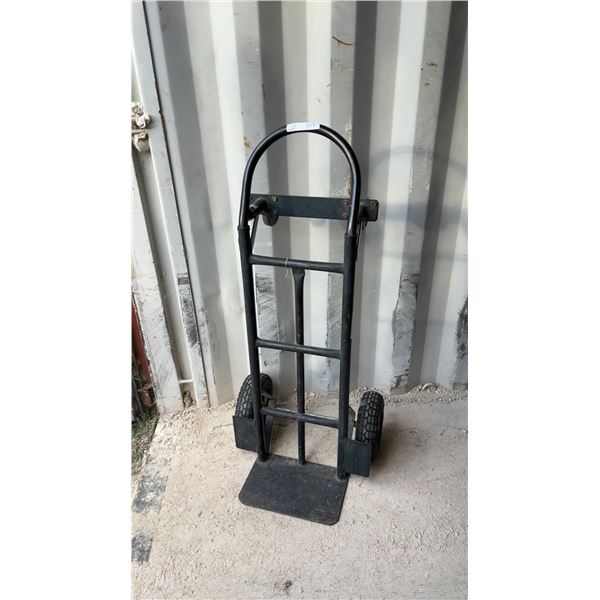 Furniture Dolly with Pneumatic Tires and 2 Casters