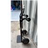 Image 2 : Furniture Dolly with Pneumatic Tires and 2 Casters