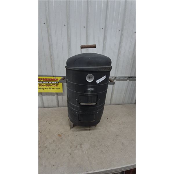 Meco Charcoal Vertical Water Smoker with Domed Lid and Temperature Gauge