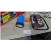 Image 5 : Plano 26” Toolbox, Surge Master Power Bar, Extension Cords, LED Flashlight, Tire Inflator
