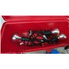Image 6 : Plano 26” Toolbox, Surge Master Power Bar, Extension Cords, LED Flashlight, Tire Inflator