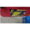 Image 8 : Plano 26” Toolbox, Surge Master Power Bar, Extension Cords, LED Flashlight, Tire Inflator