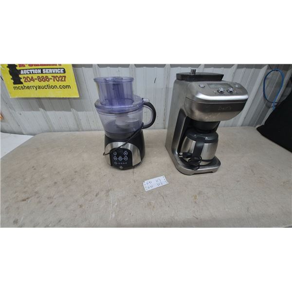 Breville Precision Brewer Thermal Coffee Maker and Cuisinart Food Processor