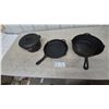 Image 1 : Cabela's 10” Cast Iron Camp Oven with Lid, Cast Iron Round Skillet, Oval Skillet