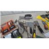 Image 5 : Drill Bit Sets, Taping Knives, Putty Knives, Husky Concrete Edger, Chalk Line
