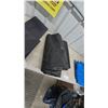 Image 3 : Lot of Utility Tarps Including Black and Blue Poly Tarps with Grommets