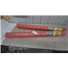 Image 1 : Plastic Snow Fence, Orange, 48” x 50', 1 3/4” Mesh, 2 Rolls