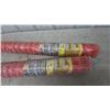 Image 3 : Plastic Snow Fence, Orange, 48” x 50', 1 3/4” Mesh, 2 Rolls