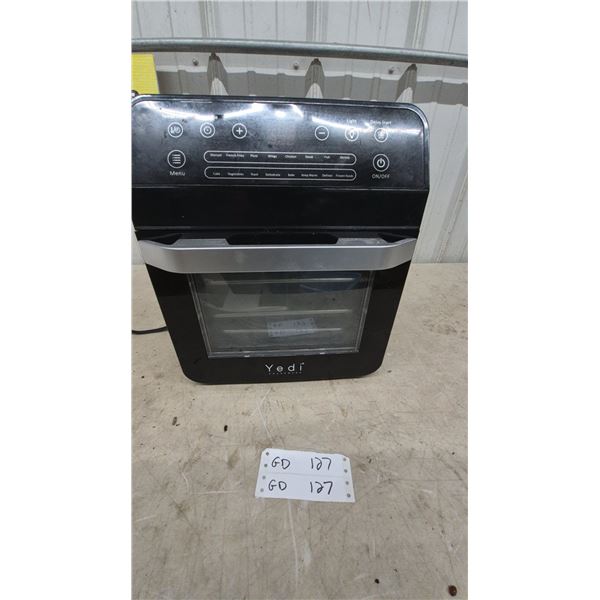 Yedi Houseware Digital Air Fryer Oven with Rotisserie, Dehydrate, Bake Functions