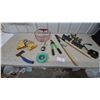 Image 1 : Home Hardware Work Gloves, Loppers, Hose Manifolds, Wire Basket, Trimmer Line