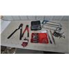 Image 1 : Black and Decker Screwdriver and Drill Bit Set, Bolt Cutters, Socket Set, Hacksaws