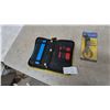 Image 1 : Multi-Angle Measuring Ruler, Contour Gauges and Power Fist 3-Piece 6” Caliper and Divider Set