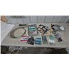 Image 1 : Builder's Hardware Door Security Guard, Utility Hooks, Felt Pads, Slideglide Furniture Sliders