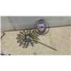 Image 4 : Metal Garden Decor, Butterfly Wall Art, Turtle, Mushroom, Wind Spinner