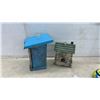 Image 3 : Decorative Wooden Birdhouses and Colorful Ceramic Water Bowl, Assorted Styles
