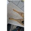 Image 4 : Faber Traditional Wooden Snowshoes with Rawhide Lacing and Modern Leather Bindings, 12x42