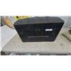Image 1 : Antique Victorian Dome-Top Camelback Steamer Trunk with Wooden Slats and Ornate Metal Hardware