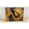 Image 5 : Three Original Abstract Fluid Art Acrylic Paintings, 16 × 20”