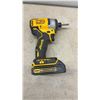 Image 2 : DeWalt 20V Cordless 1/2” Impact Driver with Battery, Skil Circular Saw, Drill and Two Bags
